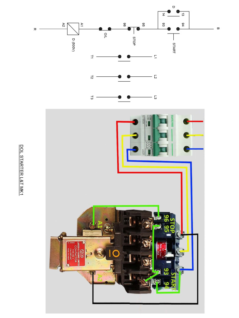 DOL STARTER L&T MK1 | PDF