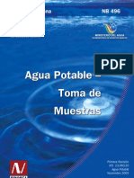 Agua Potable Toma de Muestras