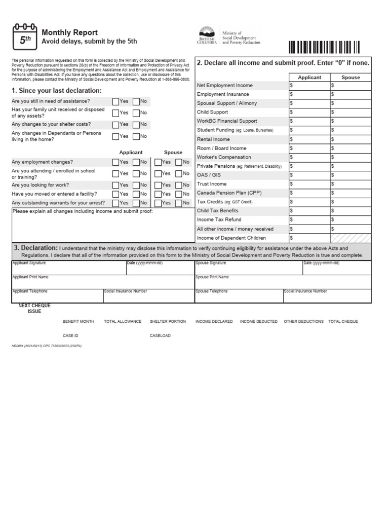 hr0081 | PDF | Alimony | Payments