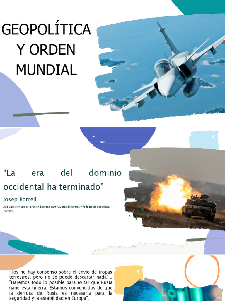 Geopolítica y el Nuevo Orden Mundial | PDF | Geopolítica | Polaridad ...