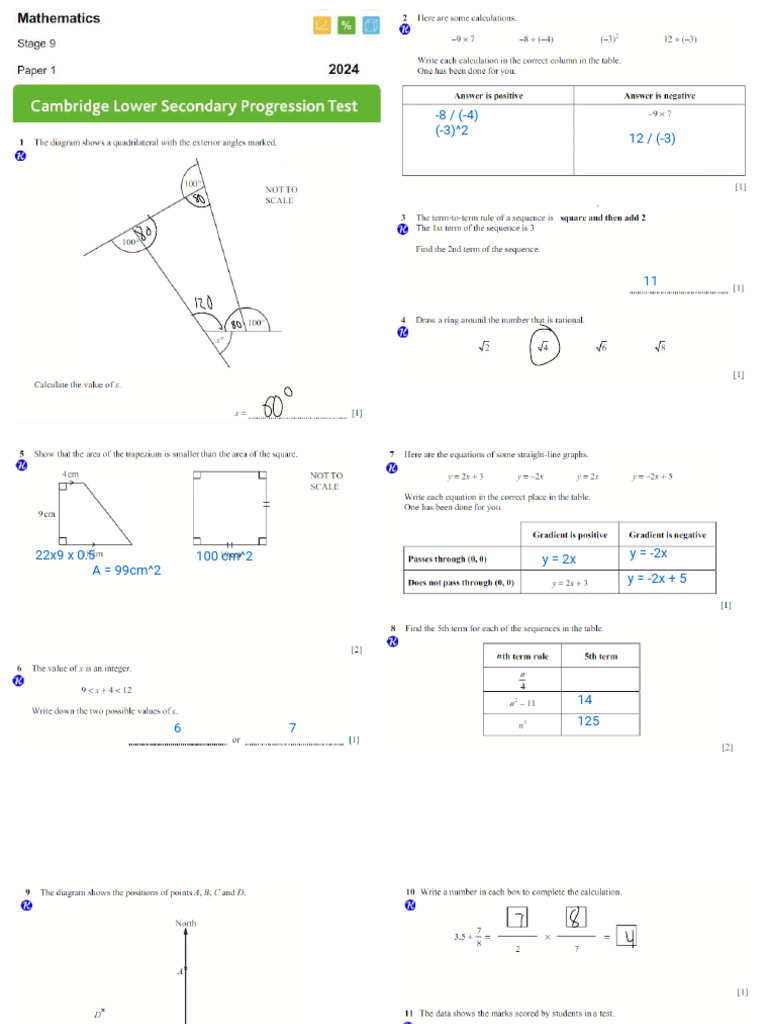 Math Equations and Data Analysis | PDF