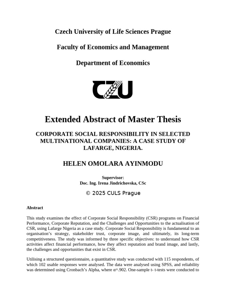 Extended Abstract - Helen Ayinmodu | PDF