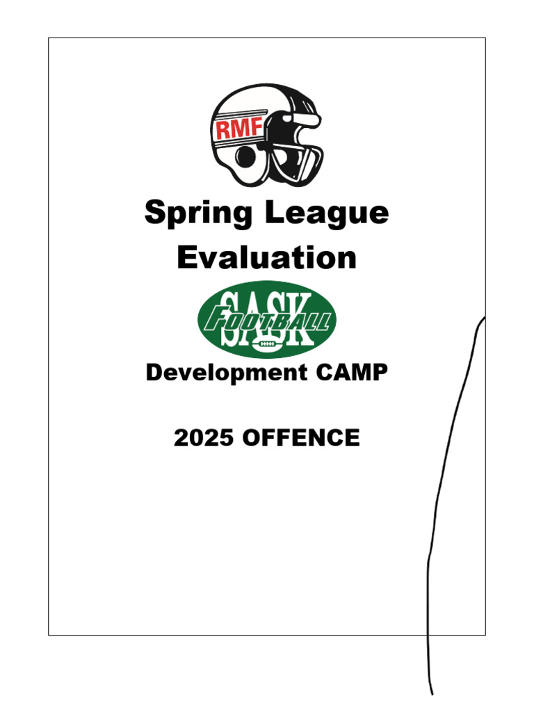 2025 Spring League Offensive Camp Guide | PDF | American Football ...