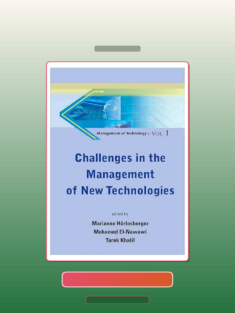 Challenges in the Management of New Technologies Management of ...