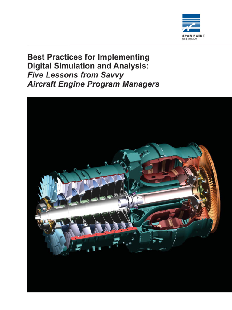 Digital Simulation Best Practices for Aircraft Engines | PDF ...