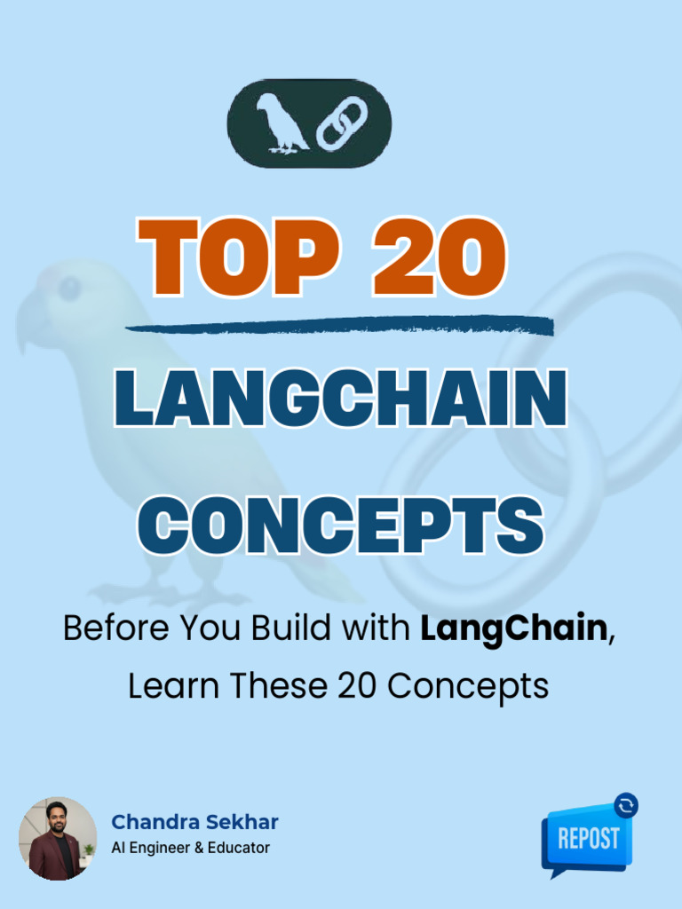 20 Essential LangChain Concepts | PDF