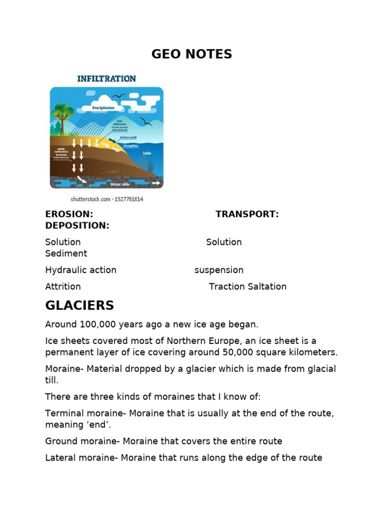 Geo Notes (Not Done) | PDF