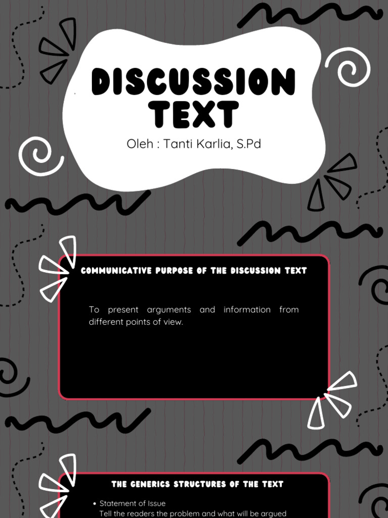 Understanding Discussion Text Structure | PDF