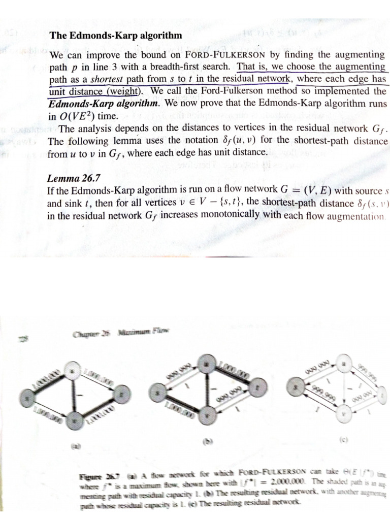 Edmonds Karp | PDF