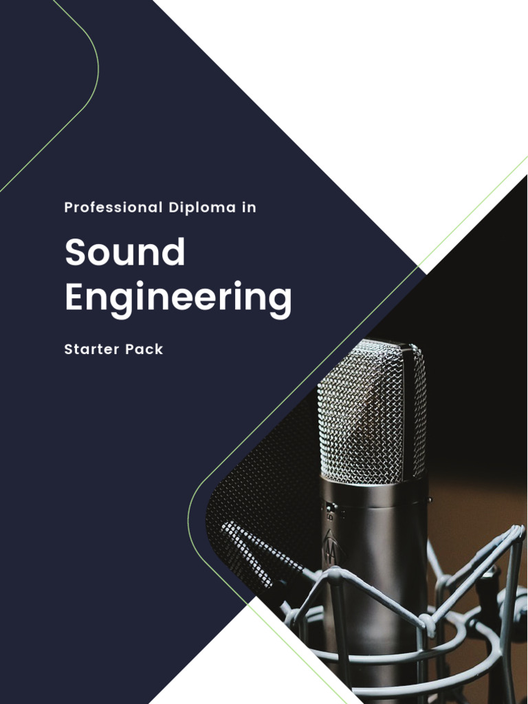 Sound Engineering Diploma Course Guide | PDF | Microphone | Audio Engineer