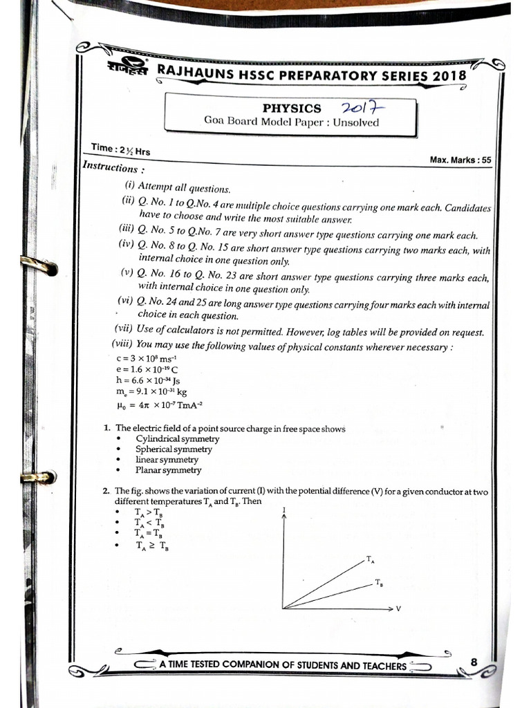 2017 Physics | PDF