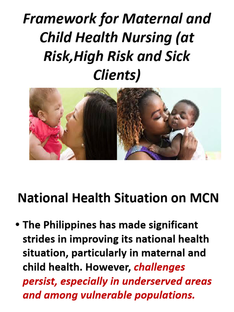 Maternal and Child Health Framework | PDF | Maternal Death | Infant ...