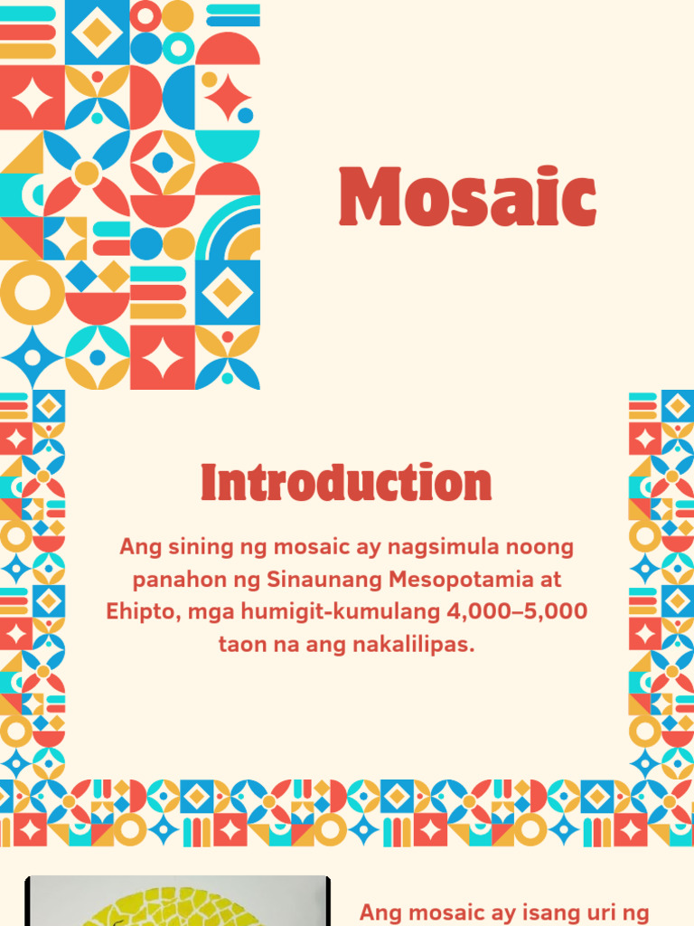 Mosaic | PDF