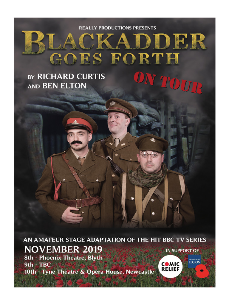 Blackadder Tour 2017 Cast & Episodes | PDF | Television Series Created