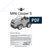 KT1052TR 12V Mini Cooper Owners Manual Web
