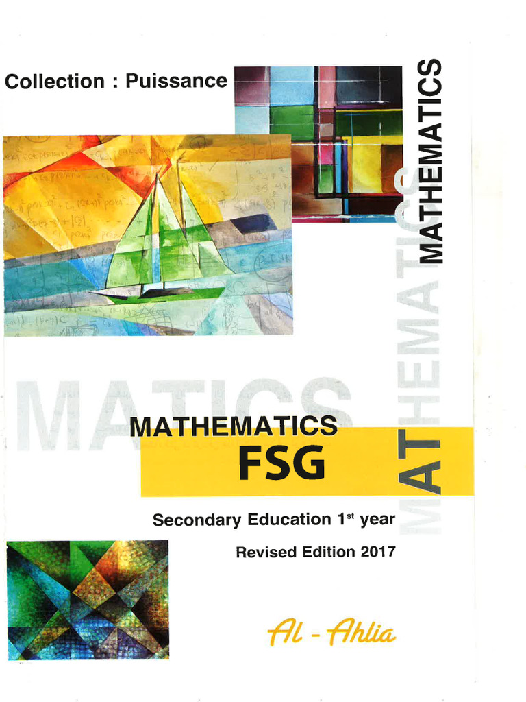 Ahlia Mathematics Gr10 2017 FSG | PDF