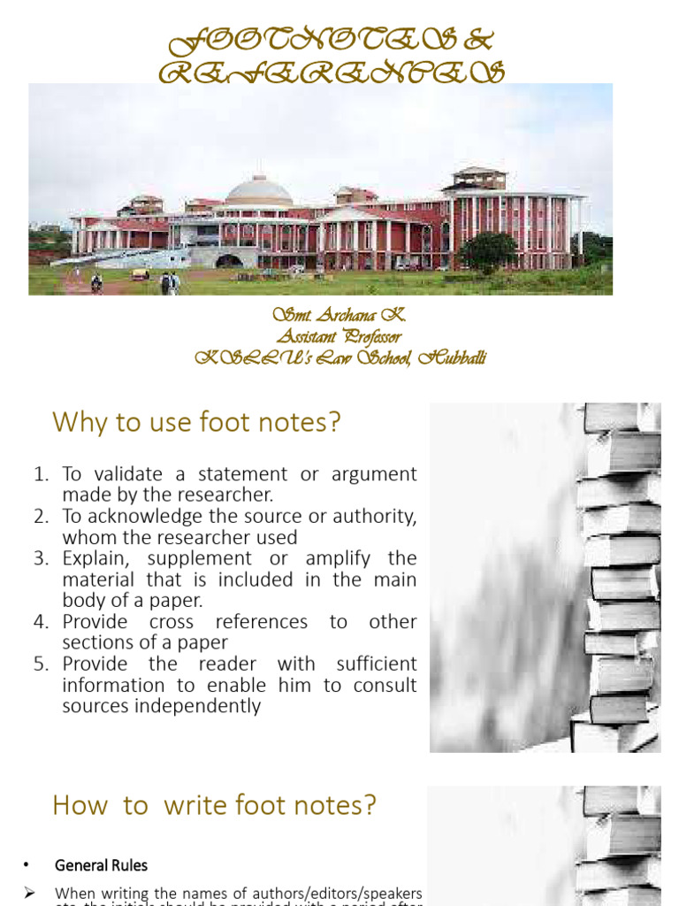 Footnotes and References Guide | PDF | Citation | Bracket