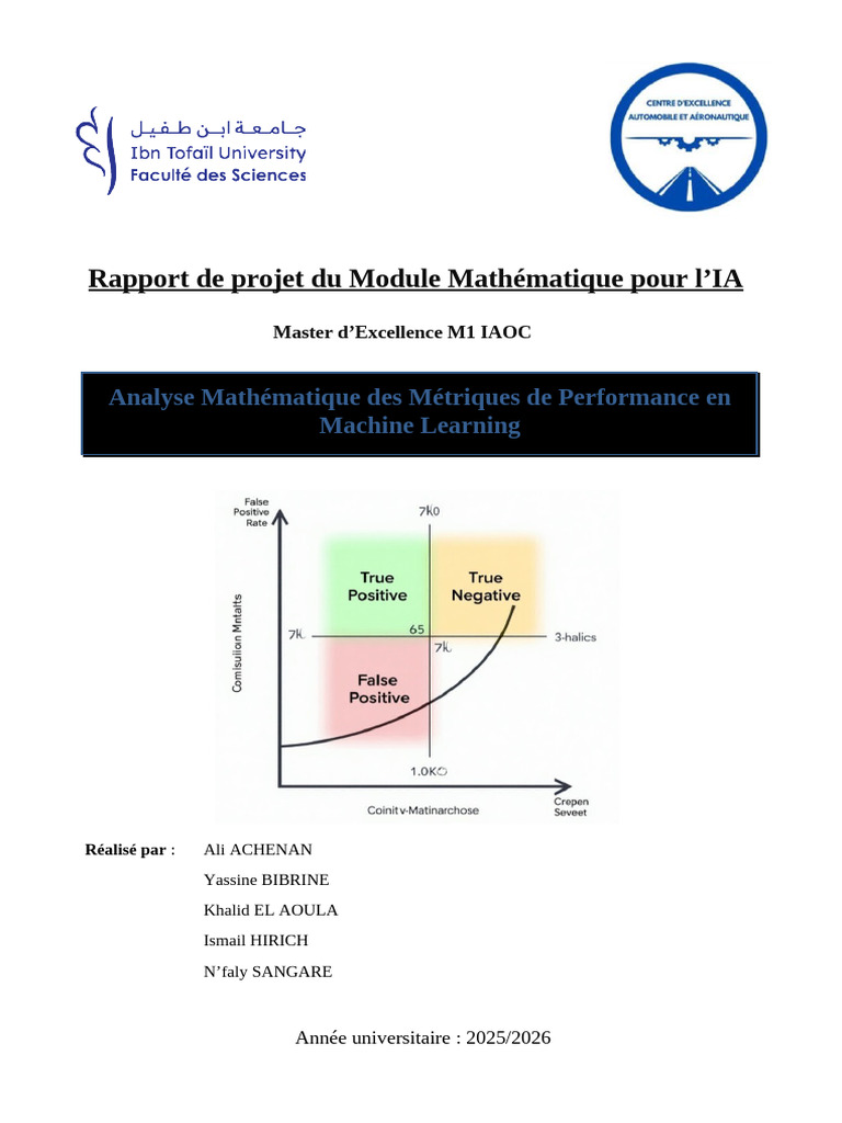Métriques de Performance en Machine Learning | PDF | Apprentissage ...