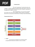 Understanding the Communication Process | PDF | Communication ...
