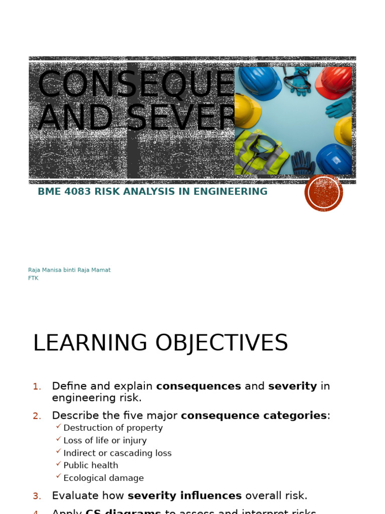 Consequences and Severity in Risk Analysis | PDF | Risk | Risk Assessment