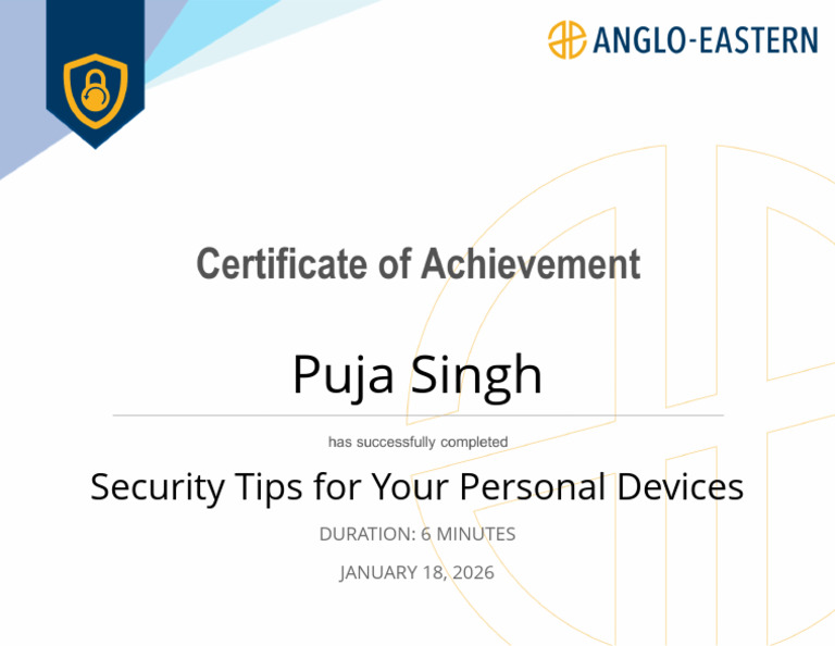 Course Completion Certificate | PDF