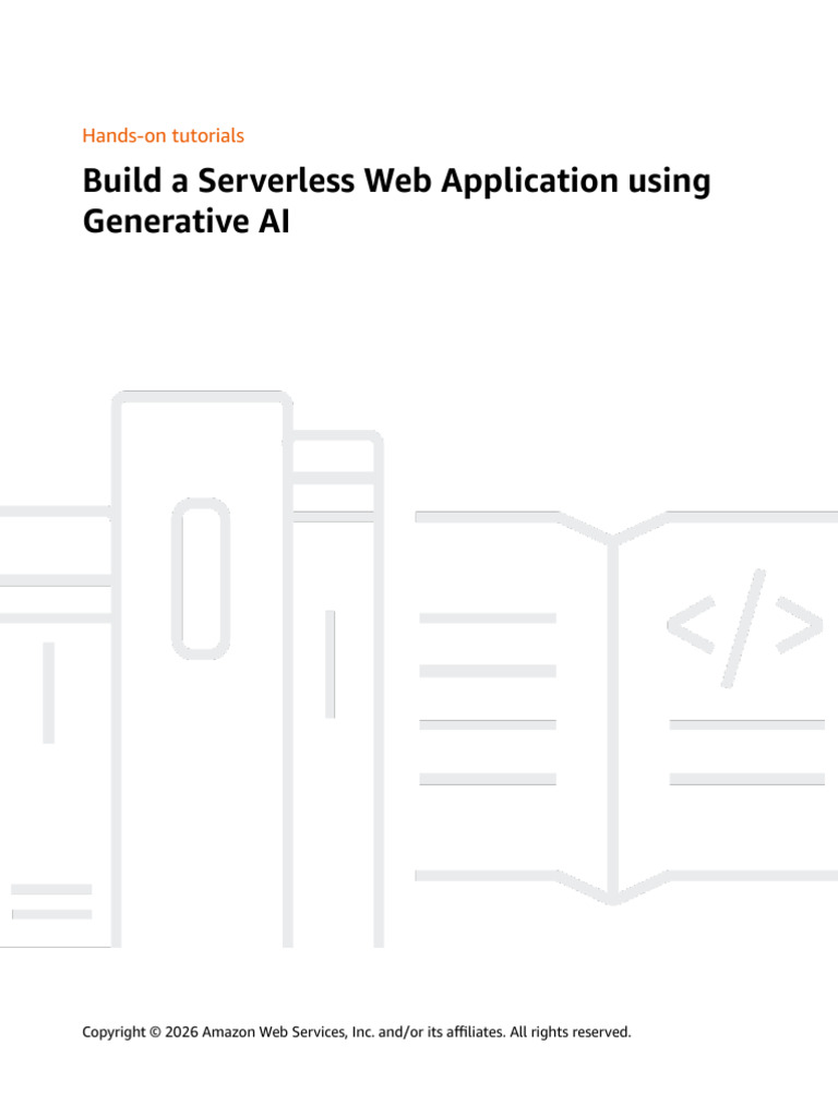 Serverless Web App with Generative AI | PDF | Amazon Web Services | Web ...