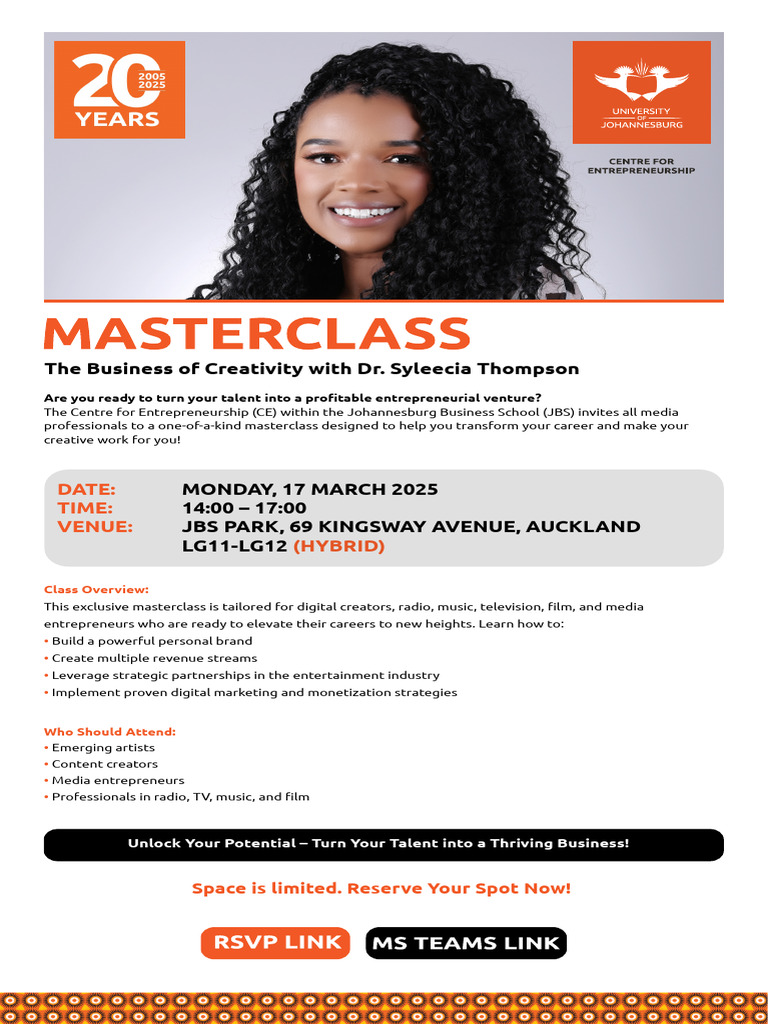 Masterclass: Monetize Your Creativity | PDF