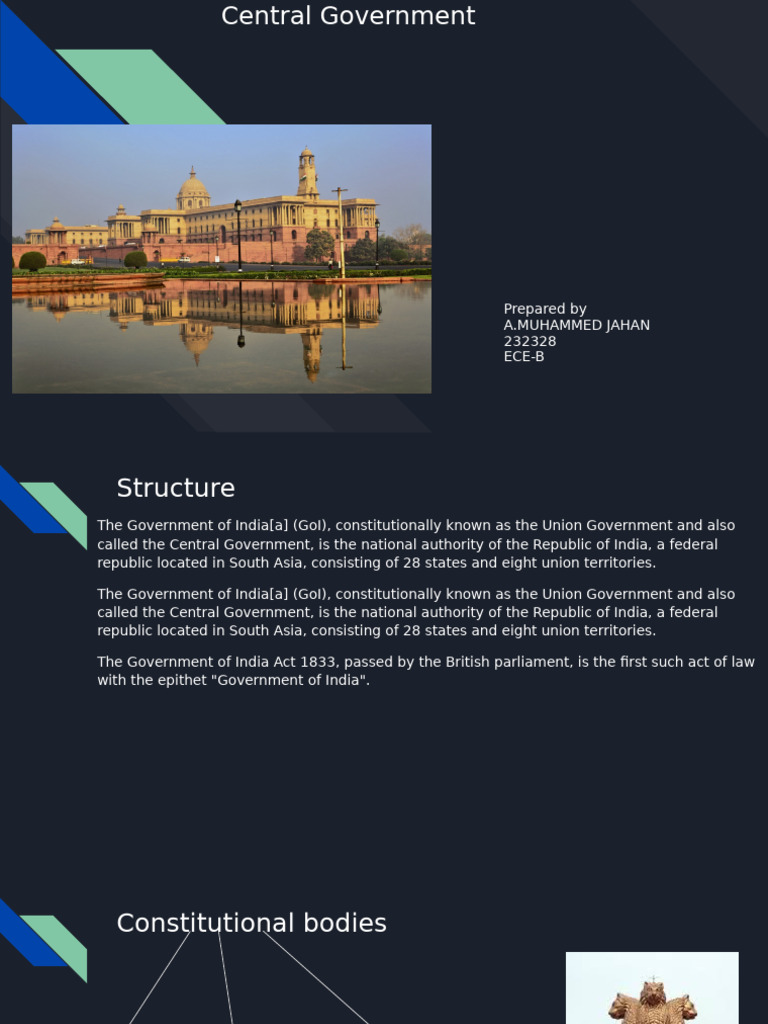 Central Government of India | PDF | Government Of India | Justice