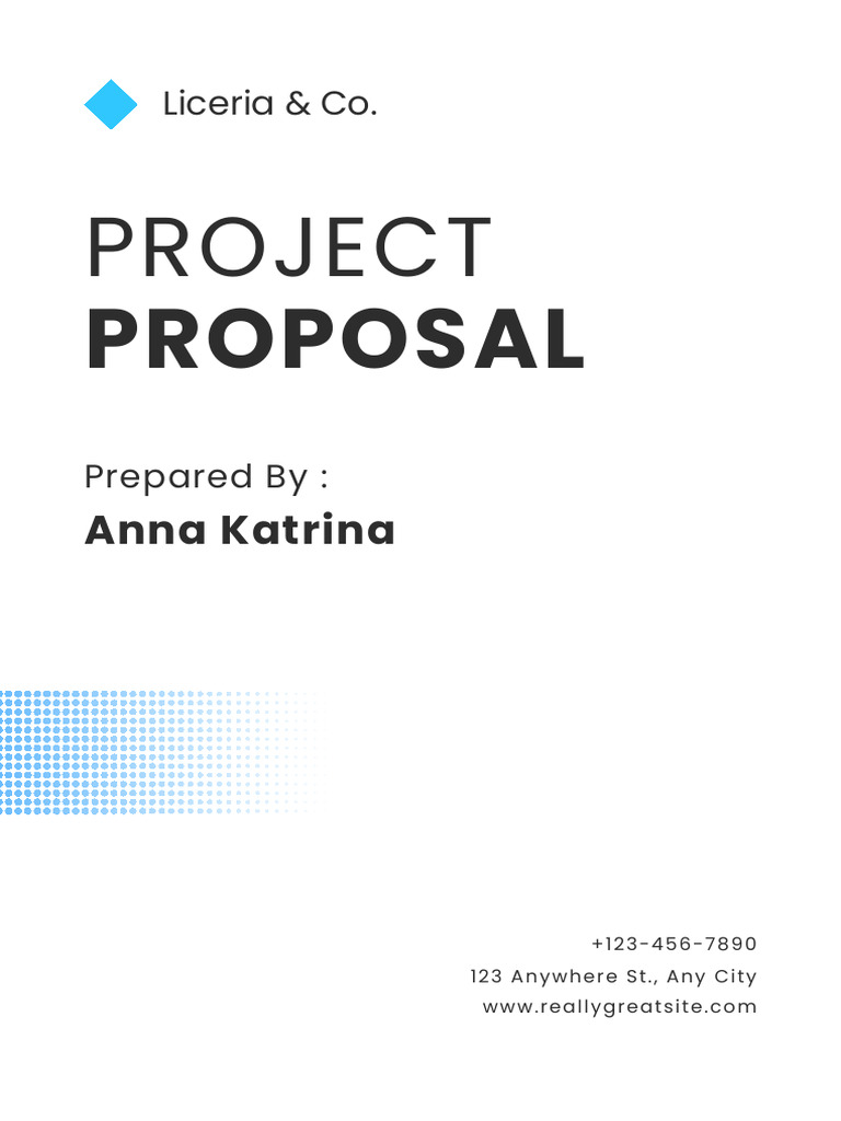 Liceria & Co. Project Proposal | PDF