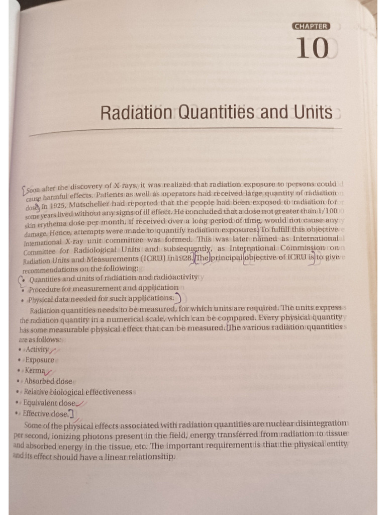 Radiation Quantities and Units | PDF