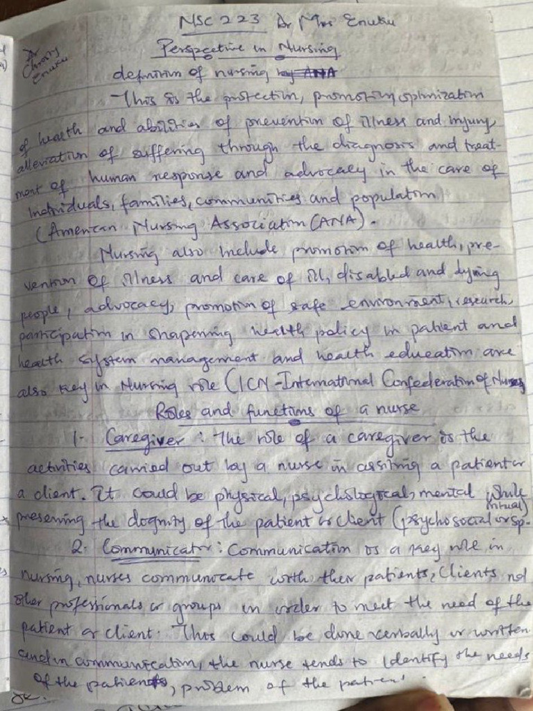 Perspective Note Enuku | PDF