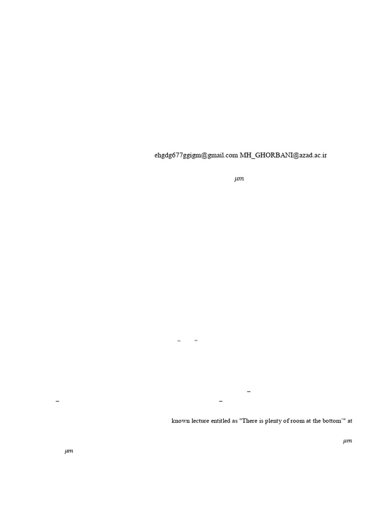 Thermodynamic Effects of Nanoparticles | PDF | Nanoparticle | Carbon ...