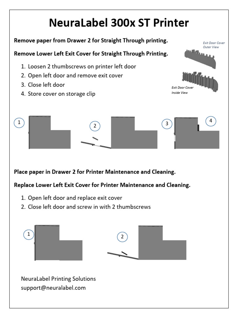 NeuraLabel 300x ST Printer Setup Guide | PDF