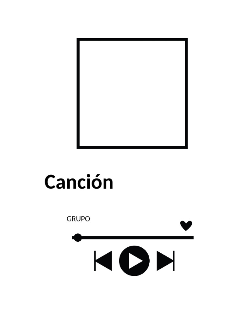 Spotify Template | PDF