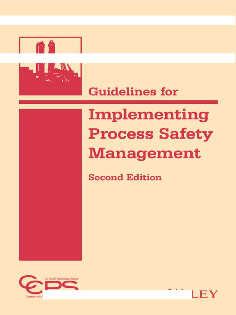 Process Safety Management Guidelines | PDF | Books