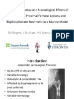 Benedict Rogers - Biomechanical Analysis of Proximal Femoral Metastatic Lesions