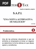 Sociedad Anonima Promotora de Inversión y Sociedad Anonima Promotora de ...