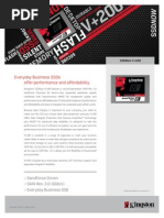 Kingston V+200 Datasheet