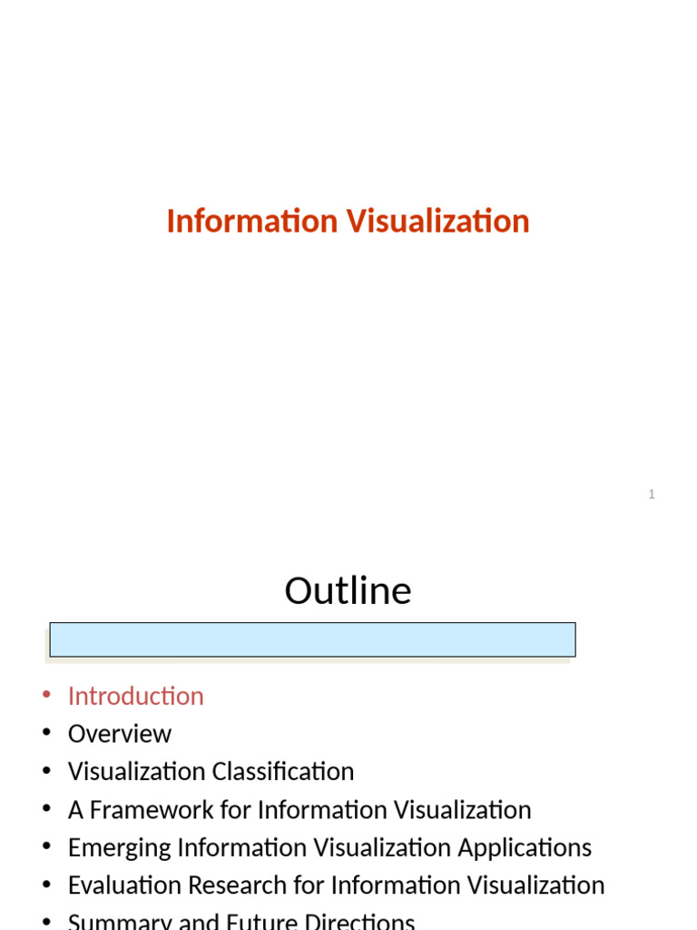 Techniques For Visual Data Representation | PDF | Visualization ...