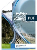 Politica Nacional de Humedales de Honduras
