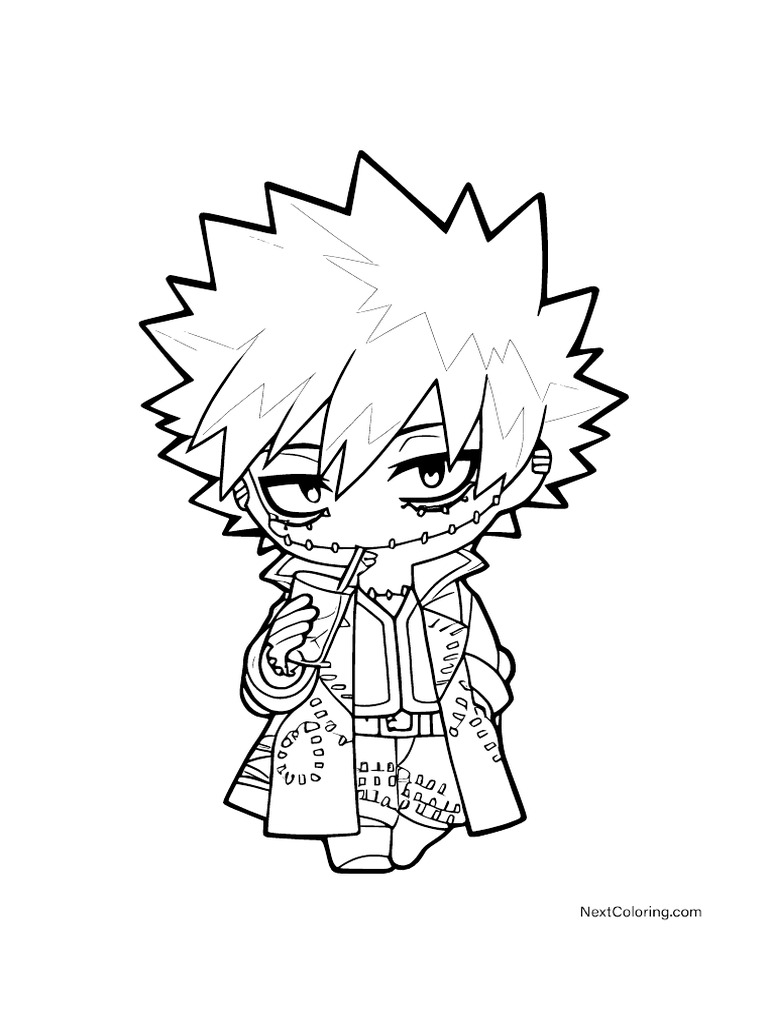 Chibi Dabi With Attitude | PDF