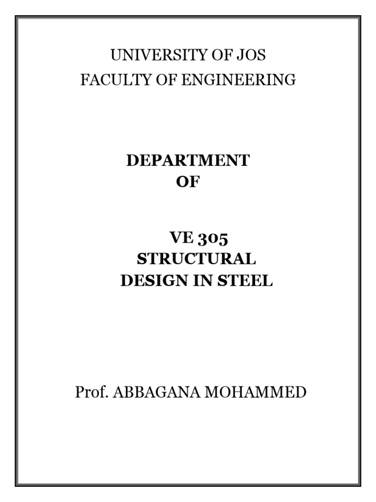 Structural Design in Steel Overview | PDF | Fracture | Buckling