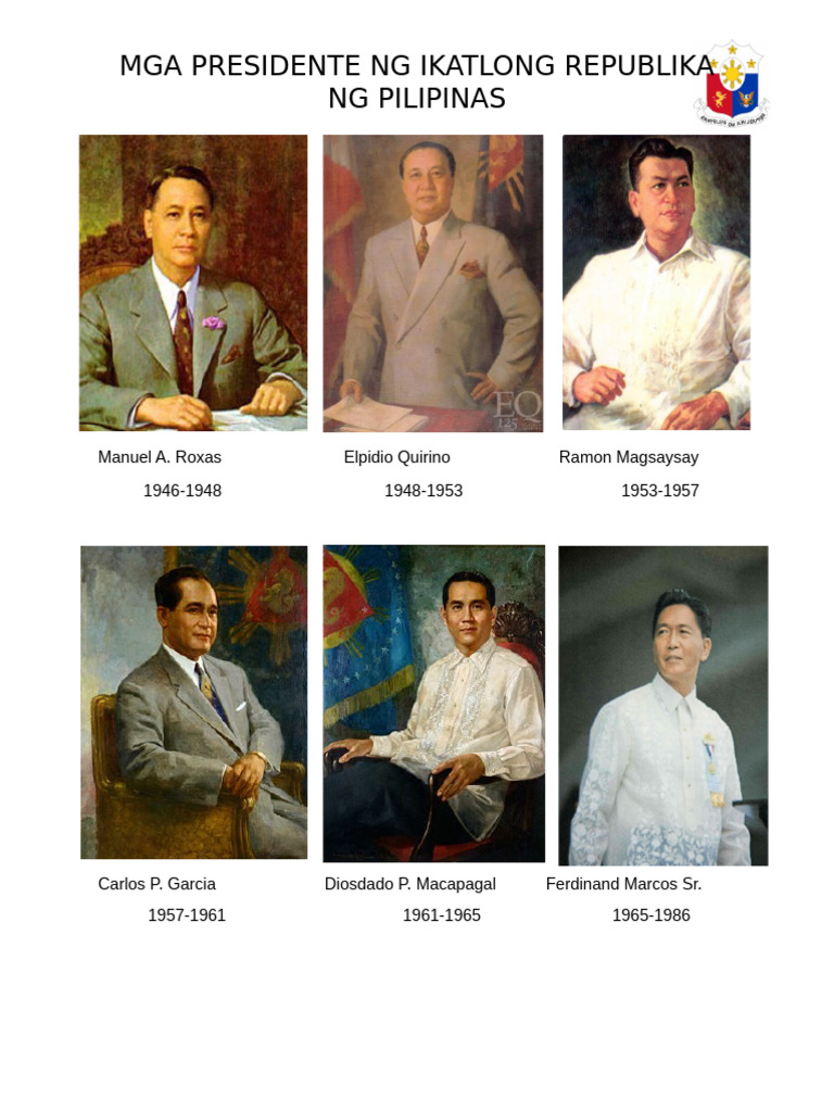 3rd Rep. President of The Philippines | PDF