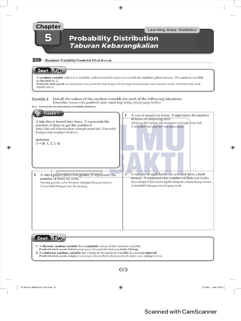 Add Maths F5 Bab 5 | PDF