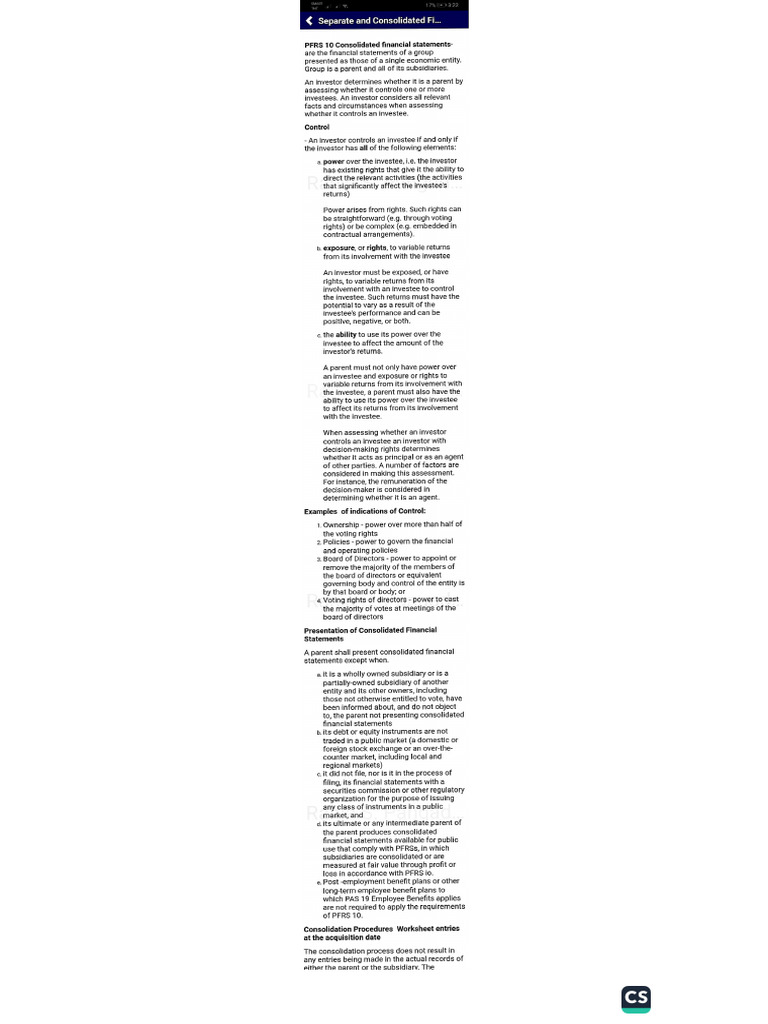 2 Separate and Consolidated Financial Statements | PDF