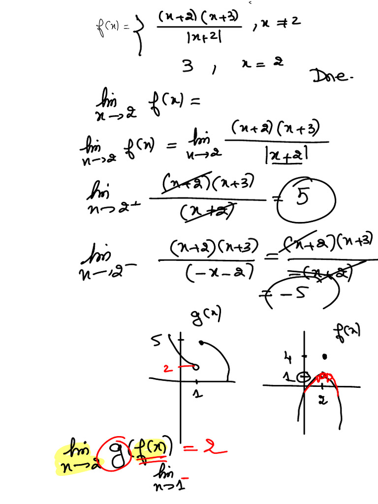 Mathematical Function Analysis | PDF