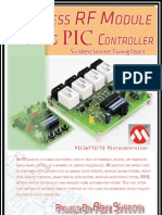 Wireless Radio Frequency Module Using PIC Microcontroller.