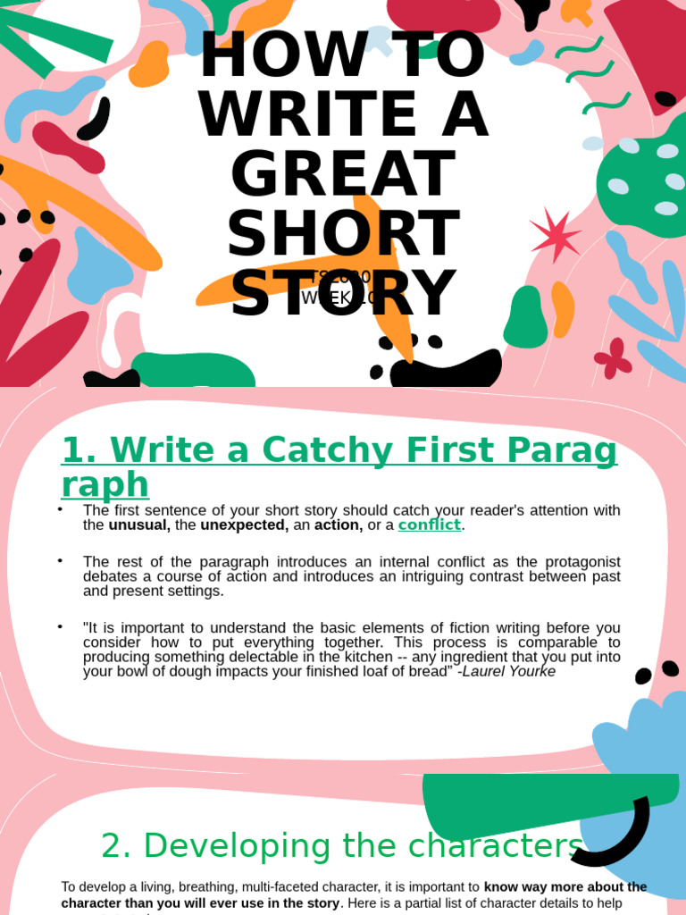 Mastering Short Story Writing Techniques | PDF | Narration