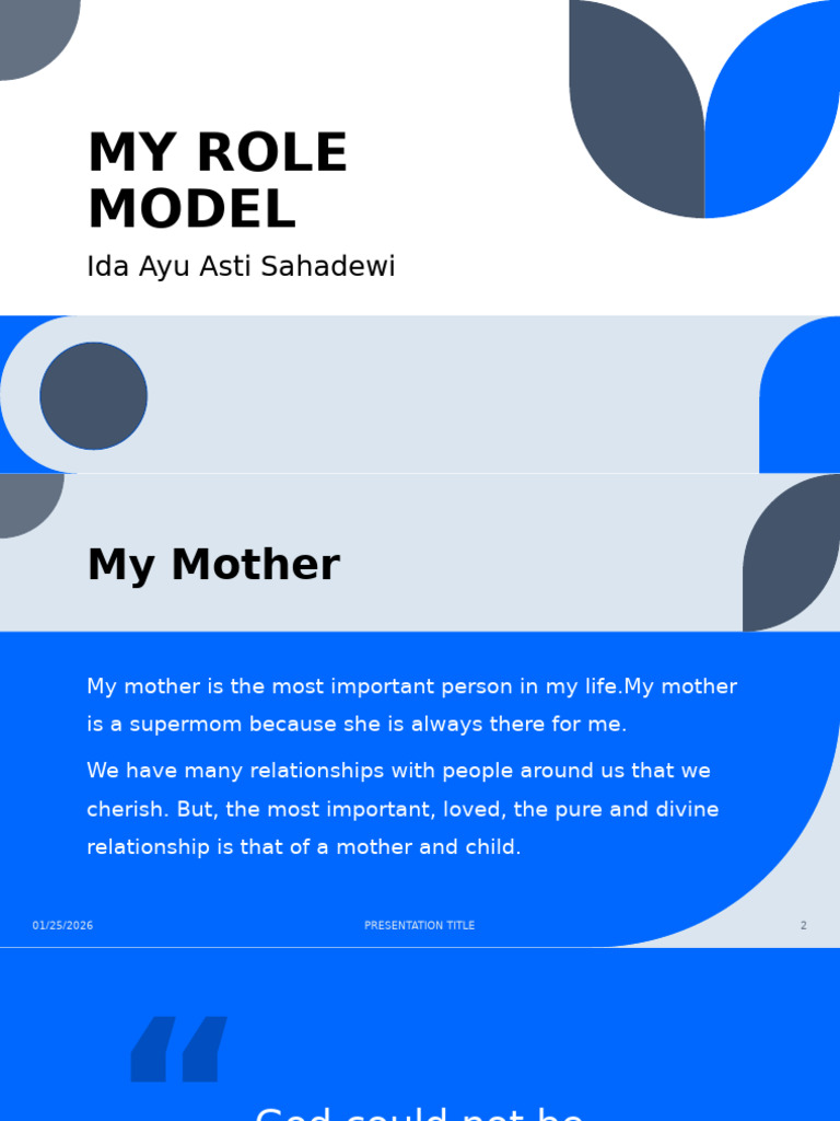 Celebrating a Mother's Love and Role | PDF