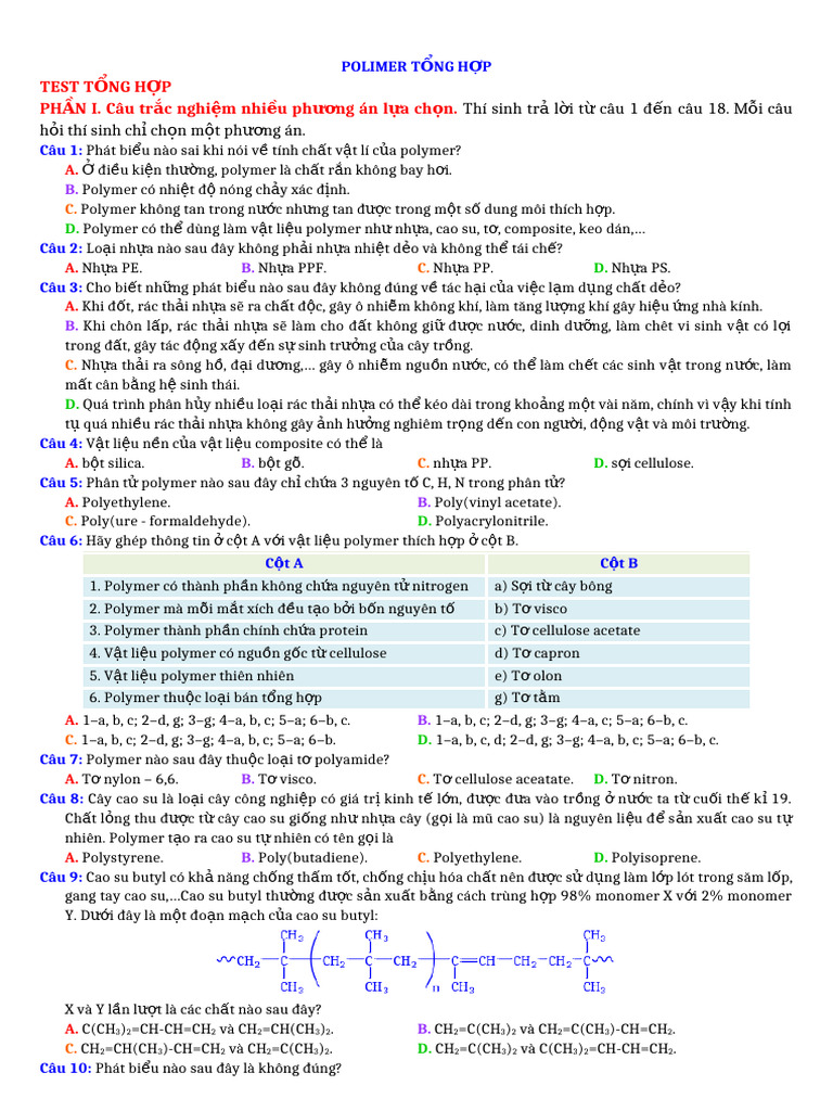 Polymer T NG H P (HS) | PDF